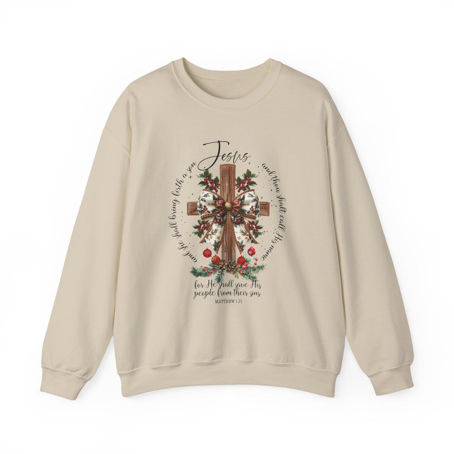 Matthew 1:21 Sweater