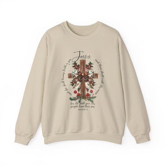 Matthew 1:21 Sweater