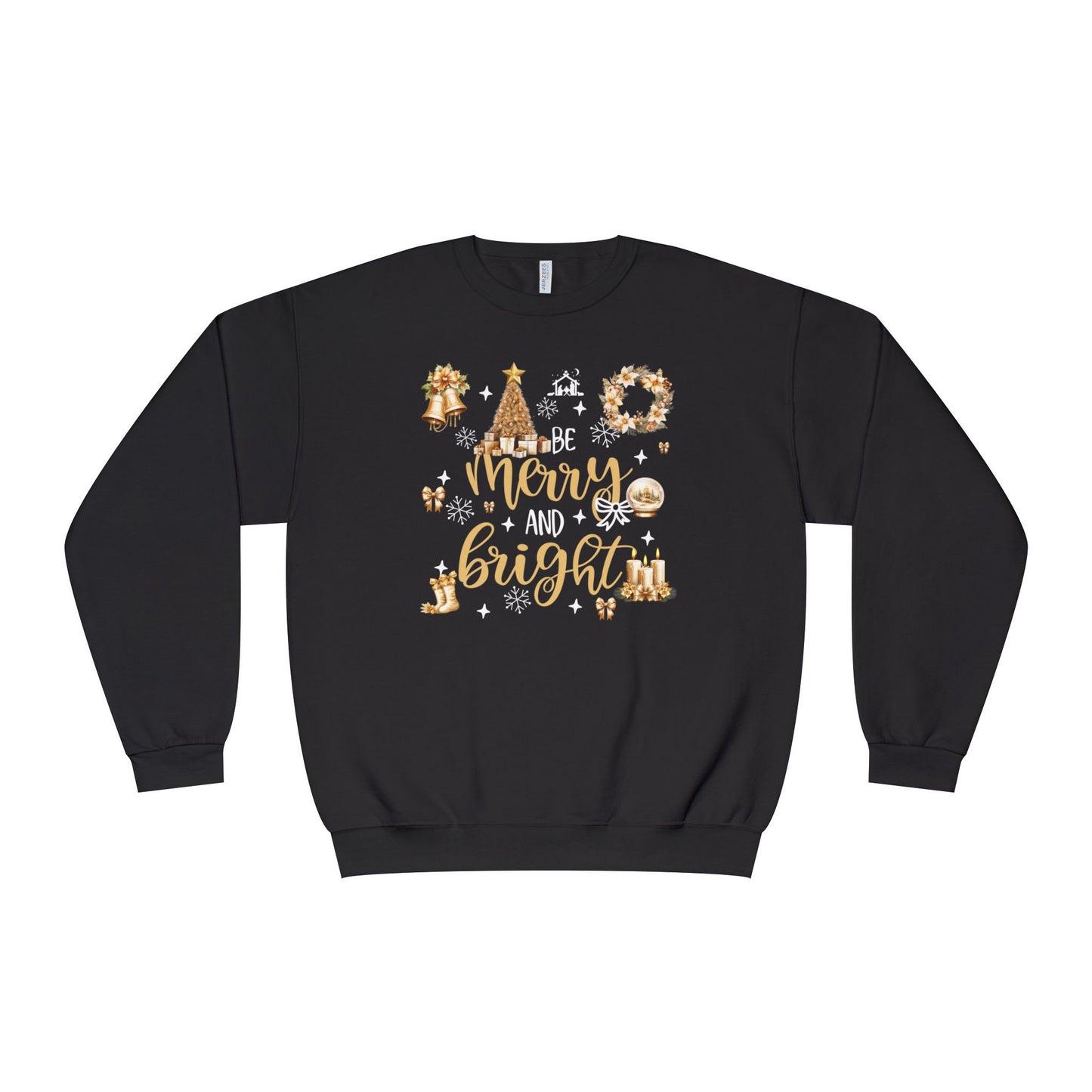 Golden Christmas Sweater