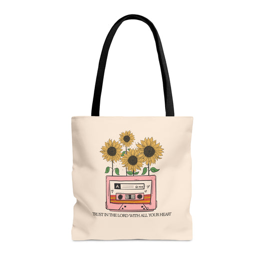 Trust in the Lord with All Your Heart Tote Bag