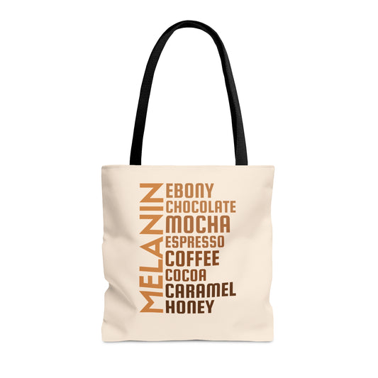 Melanin Blend Tote Bag - Brown