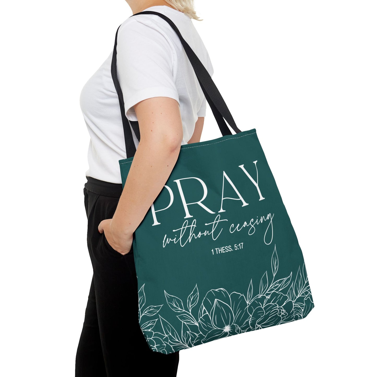 Pray Without Ceasing Tote Bag